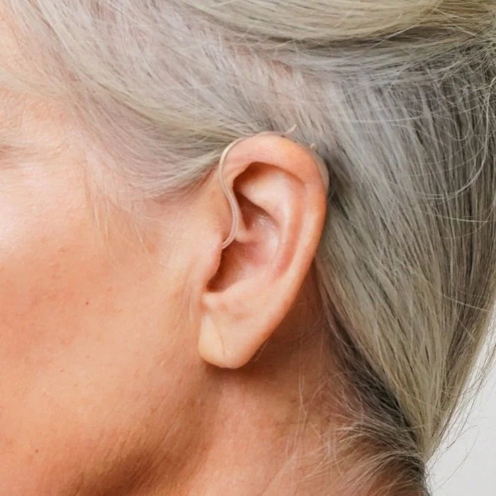 Solid (behind ear)